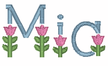 Flower Font ($4)