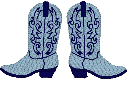 blue boots ($14)