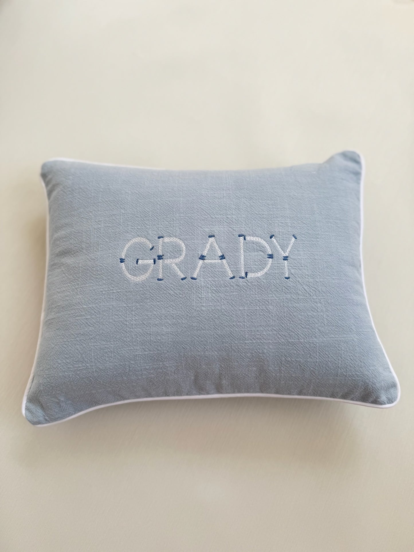 Linen Baby Pillow 12" X 16"
