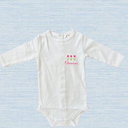 Unisex Long Sleeve Infant Onesie