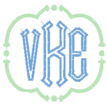 Rounded Frame Monogram ($4)