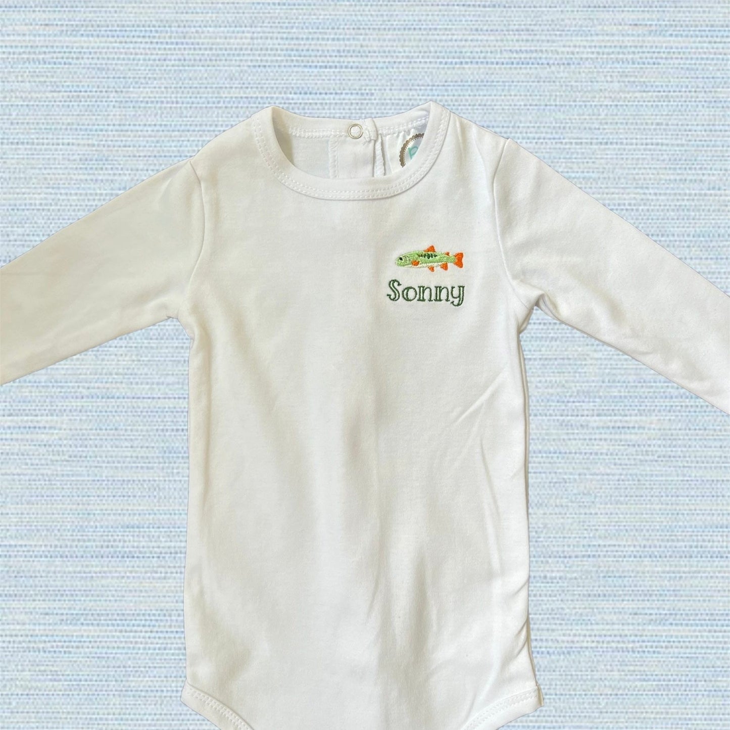 Unisex Long Sleeve Infant Onesie