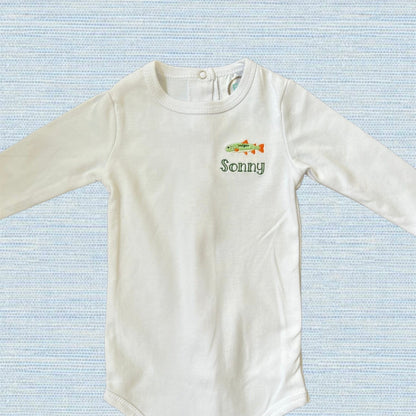 Unisex Long Sleeve Infant Onesie