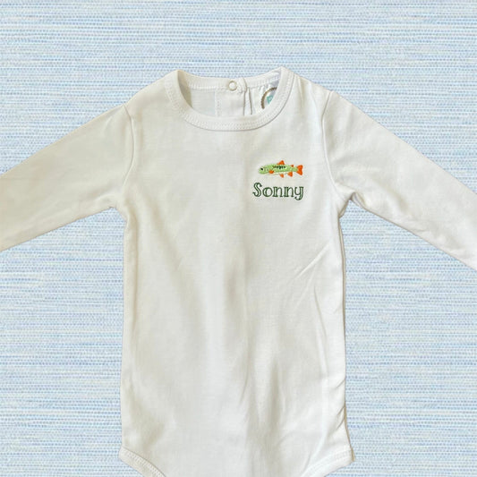 Unisex Long Sleeve Infant Onesie