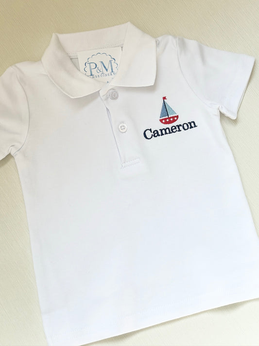 Boys Short Sleeve Polo Shirt