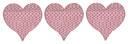 3 heart ($12)