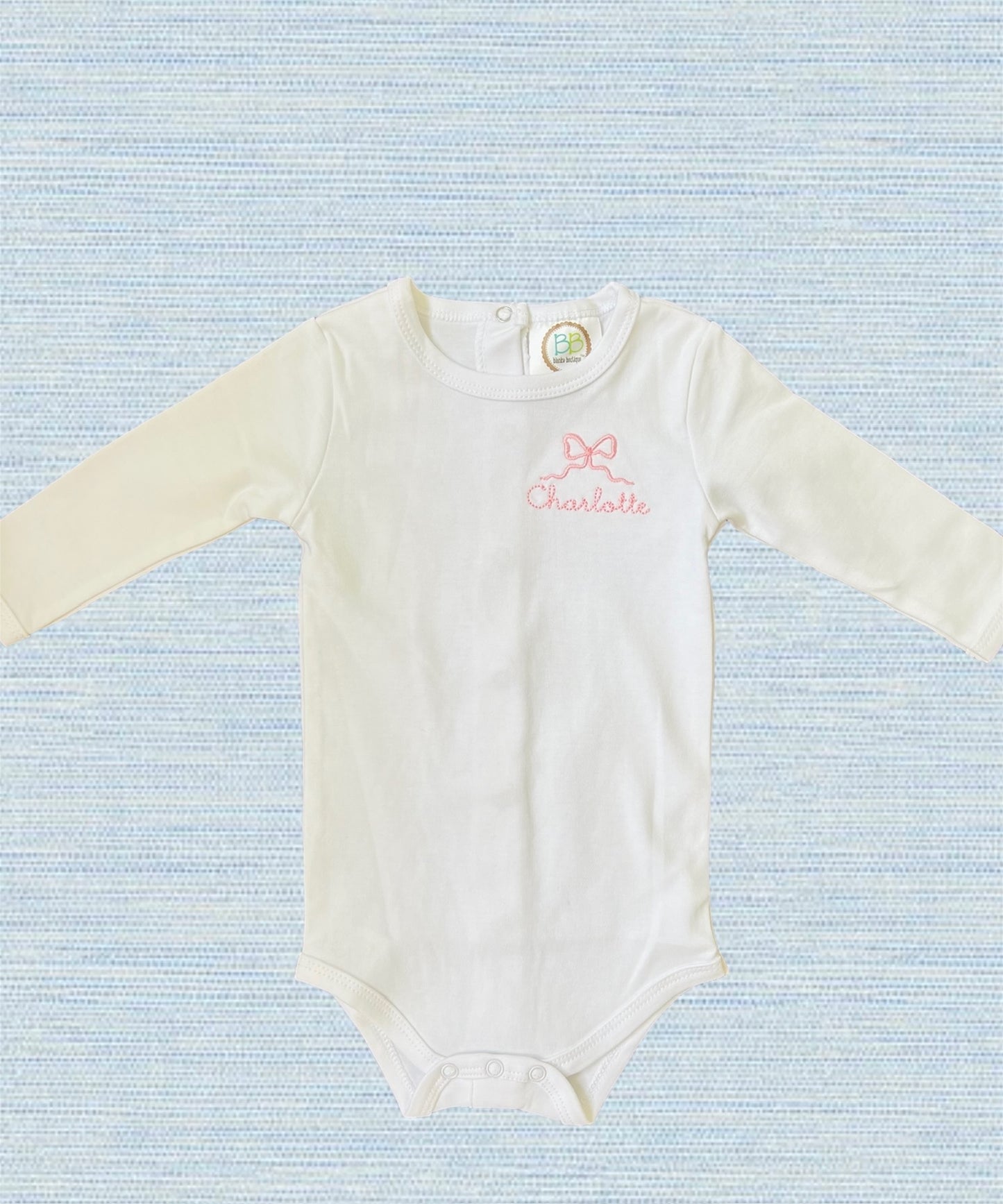 Unisex Long Sleeve Infant Onesie