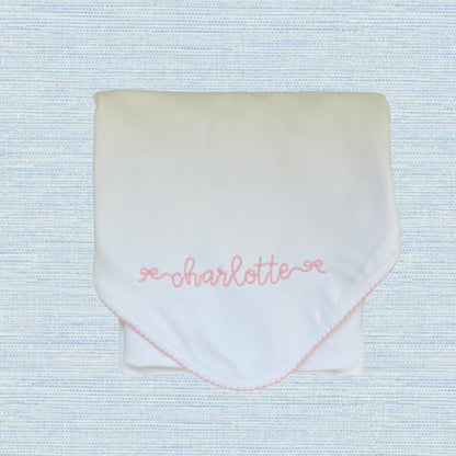 Picot Trim Baby Blanket