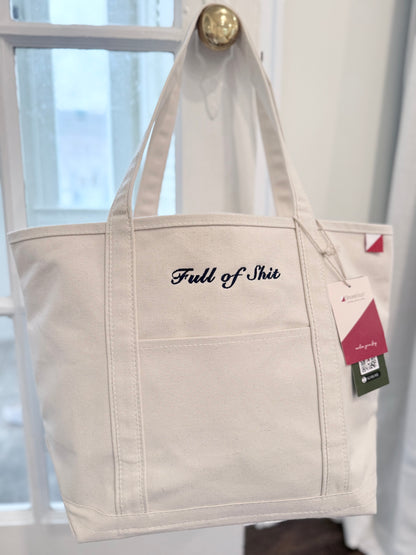 The full of shit tote