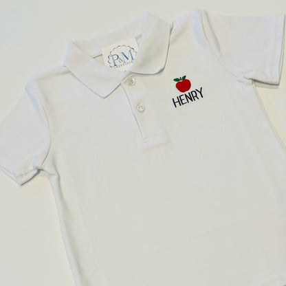 Boys Short Sleeve Polo Shirt