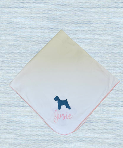 Picot Trim Baby Blanket