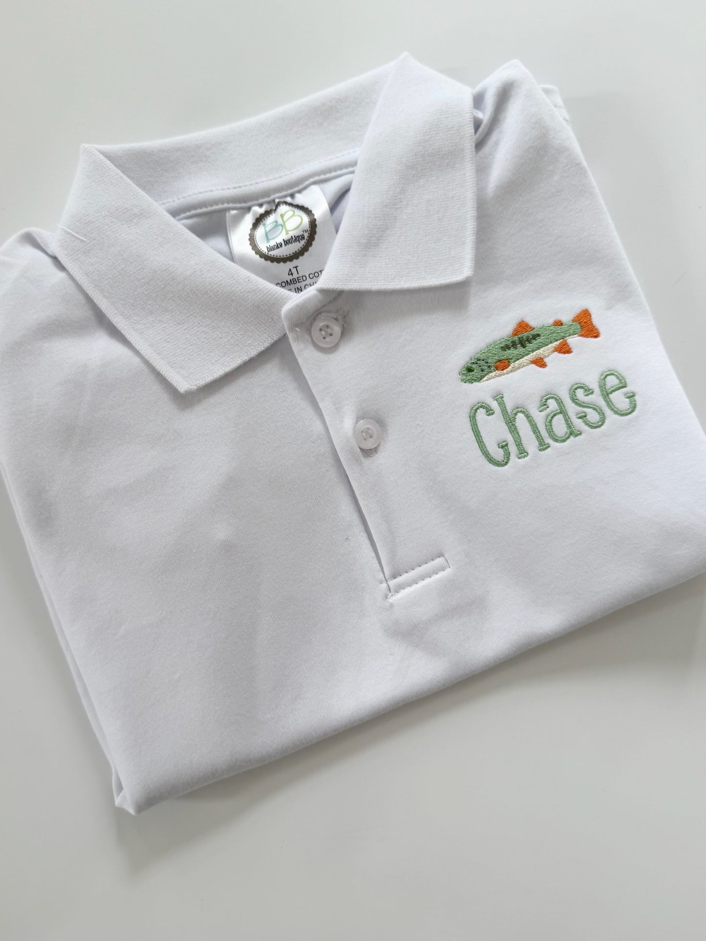 Boys Short Sleeve Polo Shirt