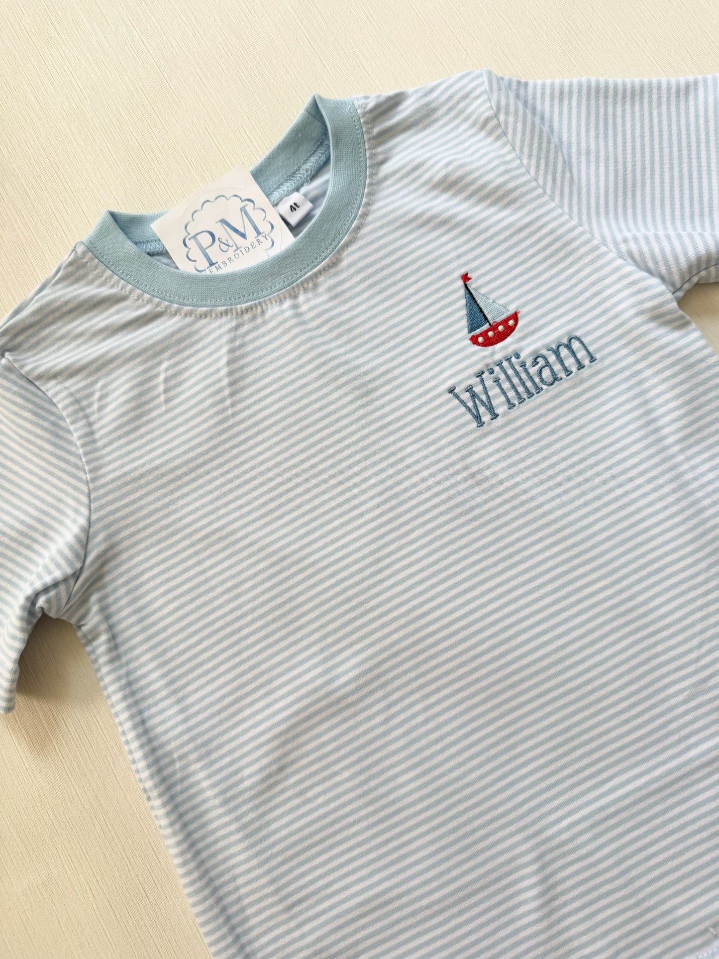 Blue Striped T-Shirt