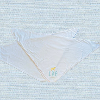 Picot Trim Baby Blanket