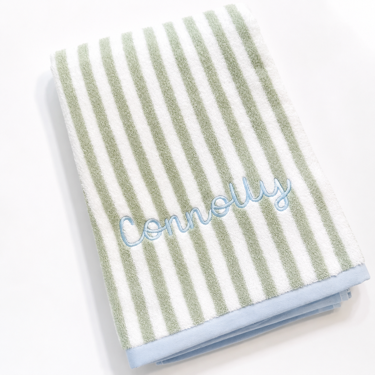 Weezie Kids Seafoam and Blue Beach Towel