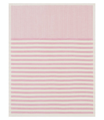 Chappy Wrap Mini Pink Stripe Blanket