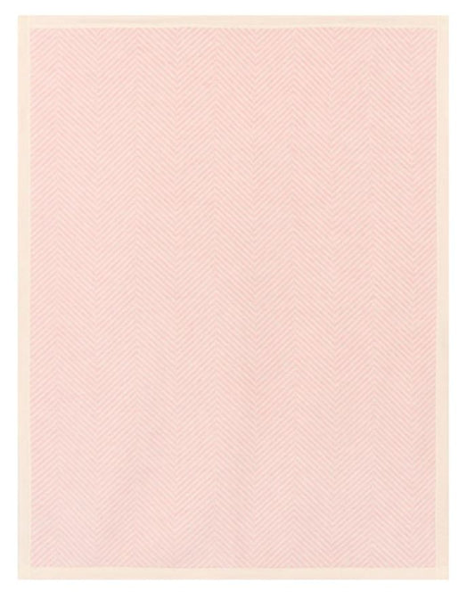 Chappy Wrap Herringbone Pink Mini Blanket